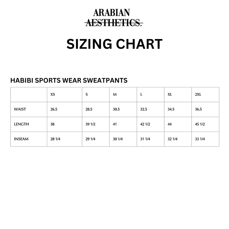 The "Habibi Sweatpants" Sportswear Edition